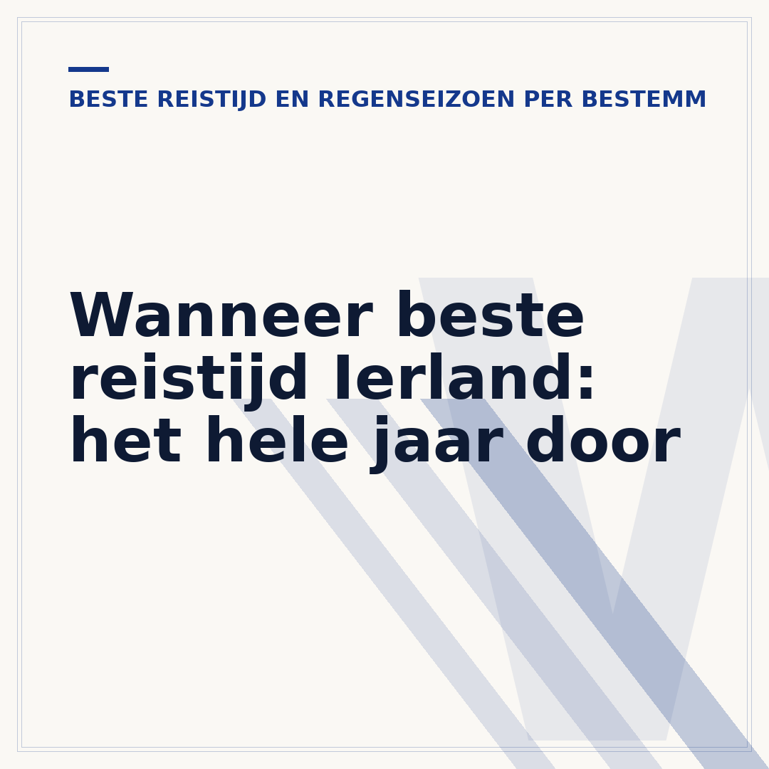 Wanneer beste reistijd Ierland: het hele jaar door