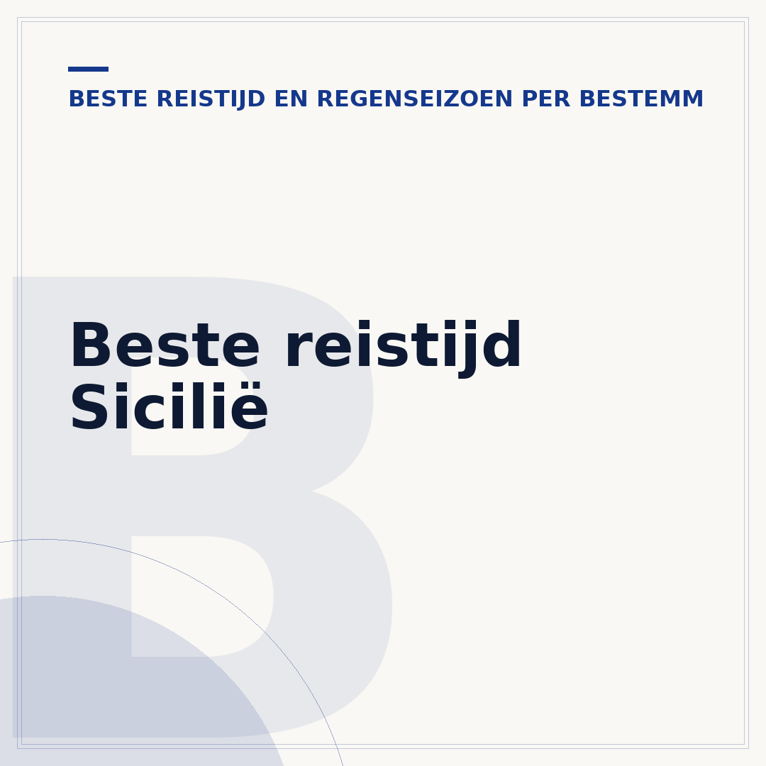 Beste reistijd Sicilië