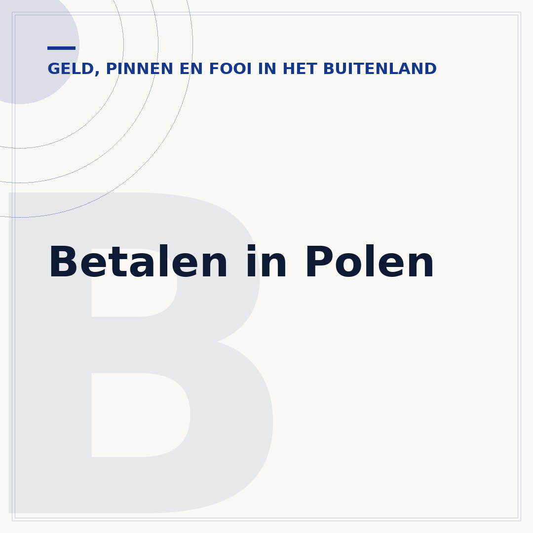 Betalen in Polen
