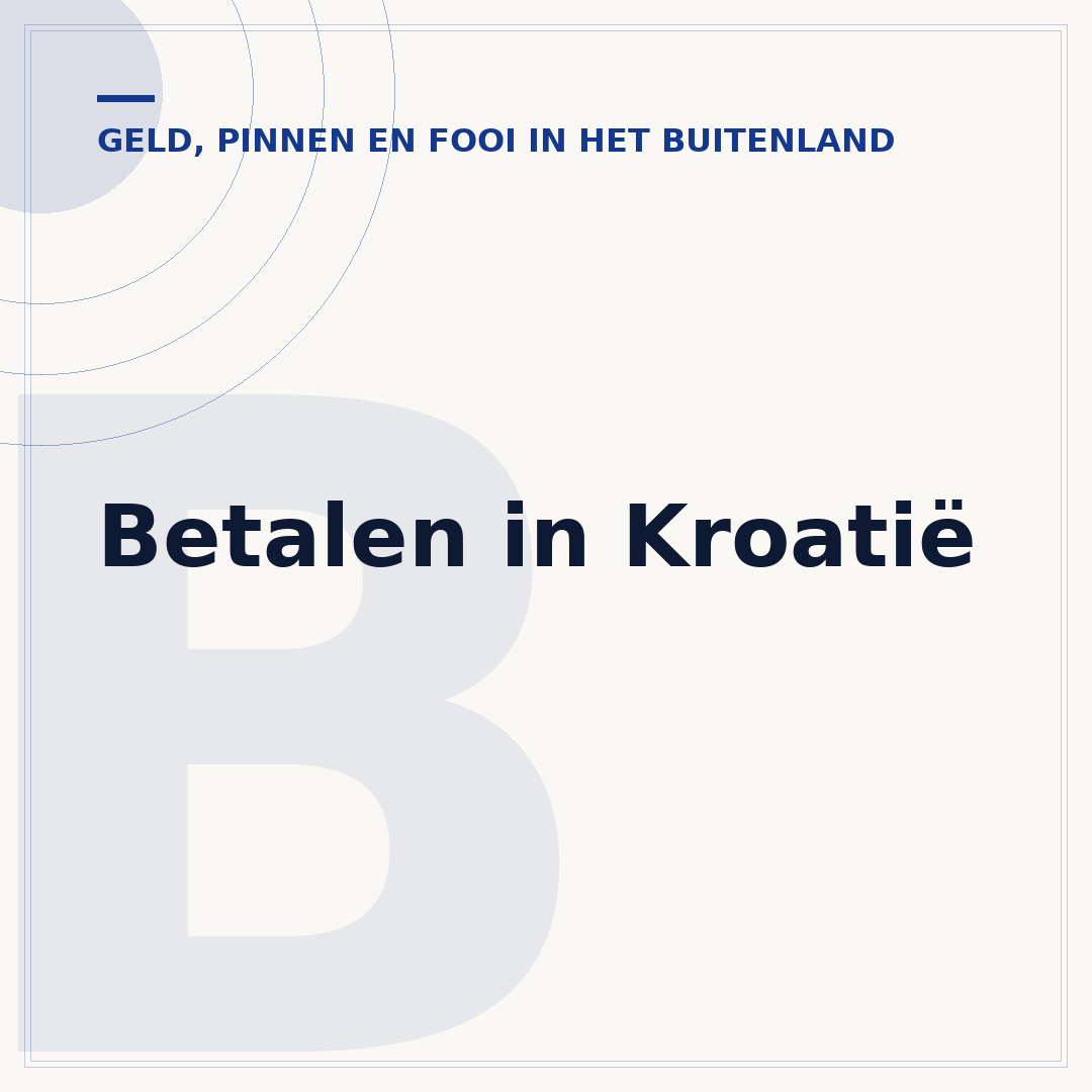 Betalen in Kroatië