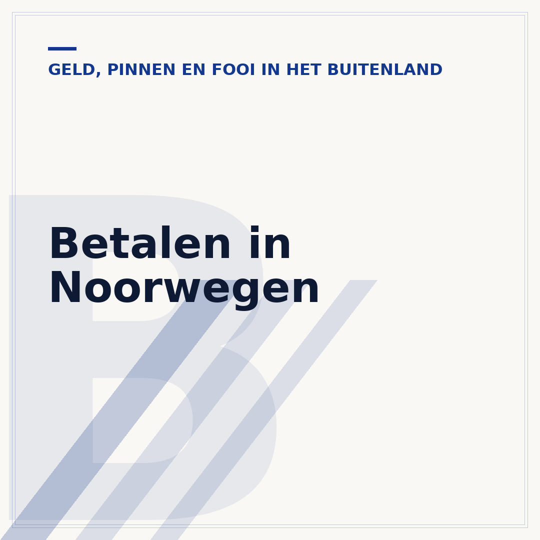 Betalen in Noorwegen