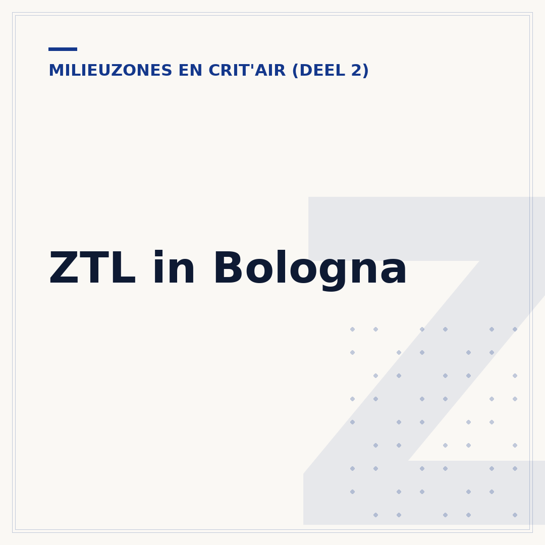 ZTL in Bologna
