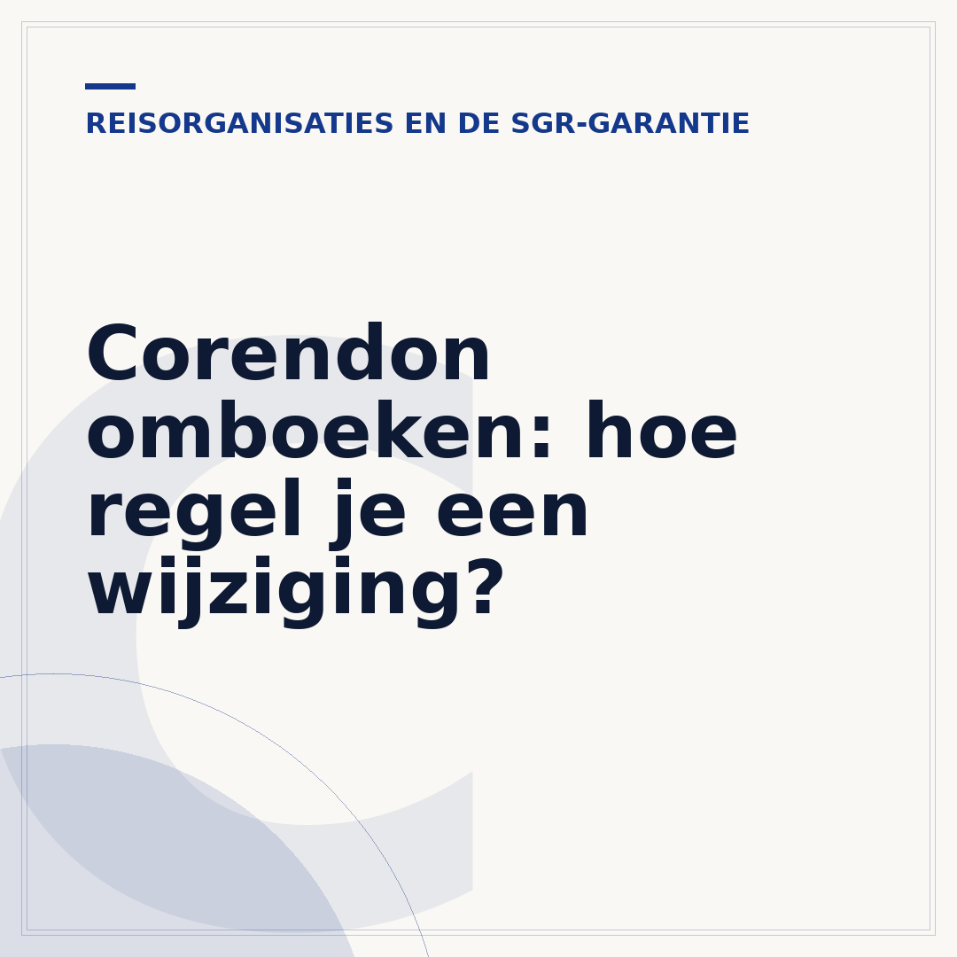 Corendon omboeken: hoe regel je een wijziging?
