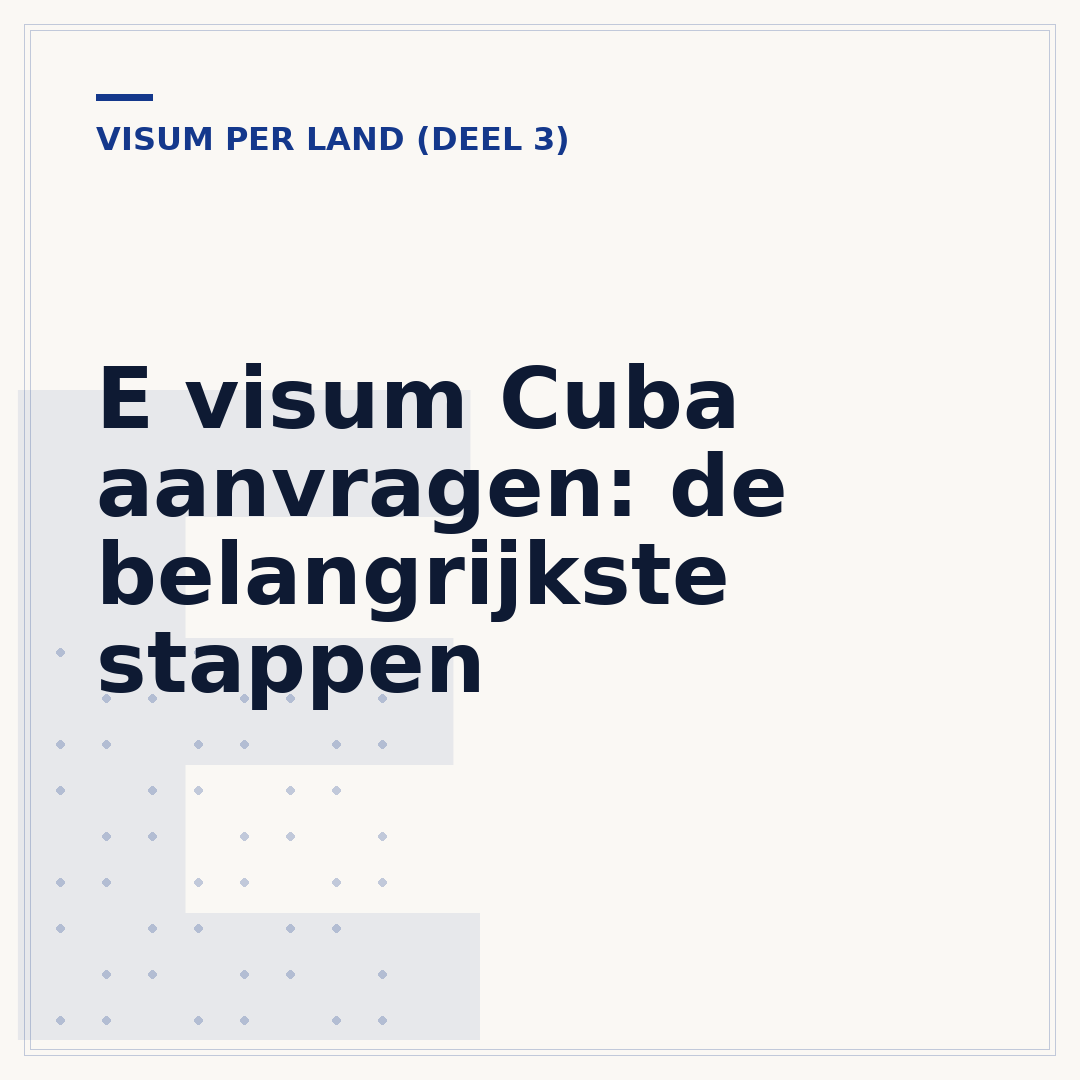 E visum Cuba aanvragen: de belangrijkste stappen