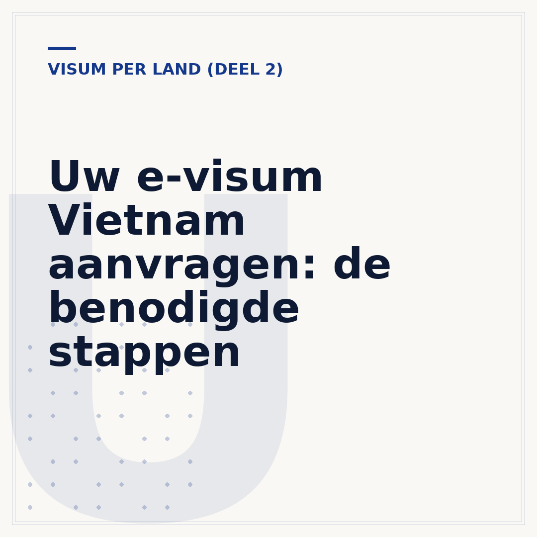 Uw e-visum Vietnam aanvragen: de benodigde stappen