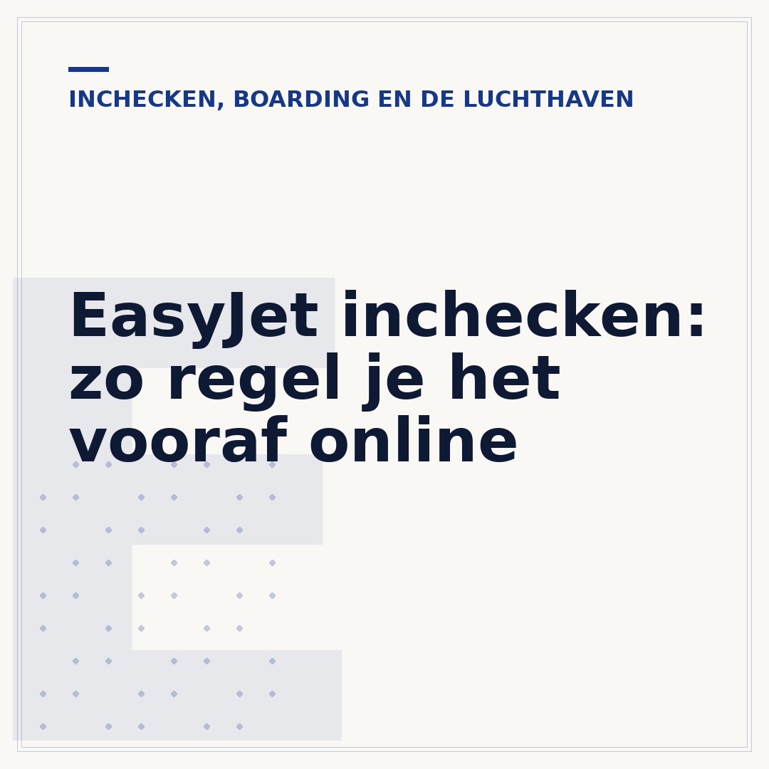 EasyJet inchecken: zo regel je het vooraf online
