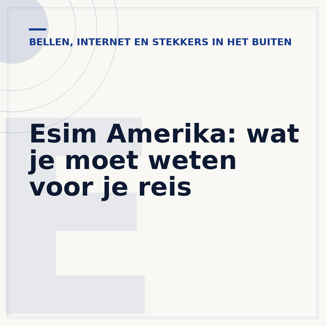 Esim Amerika: wat je moet weten voor je reis