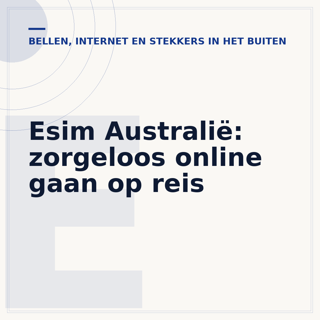 Esim Australië: zorgeloos online gaan op reis