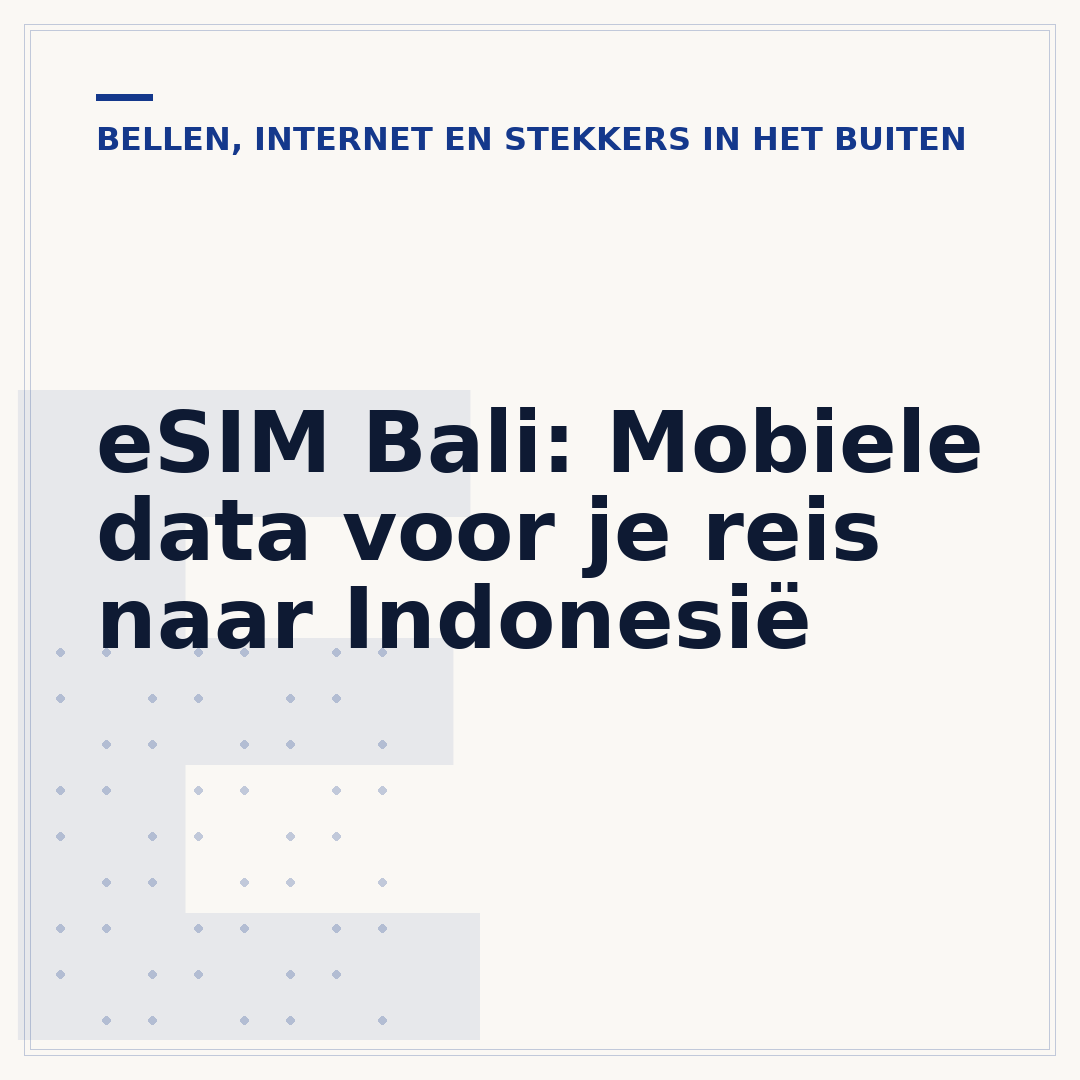 eSIM Bali: Mobiele data voor je reis naar Indonesië