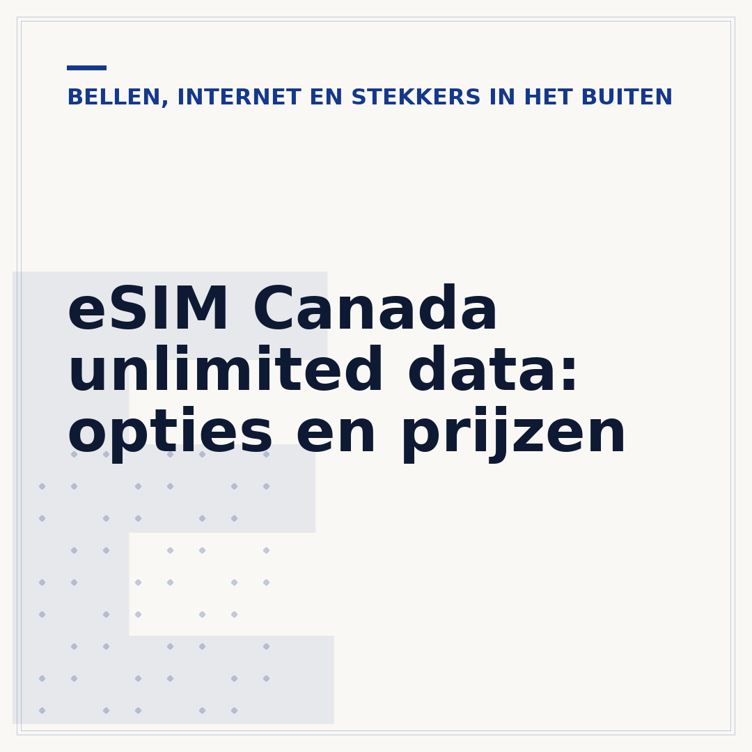 eSIM Canada unlimited data: opties en prijzen