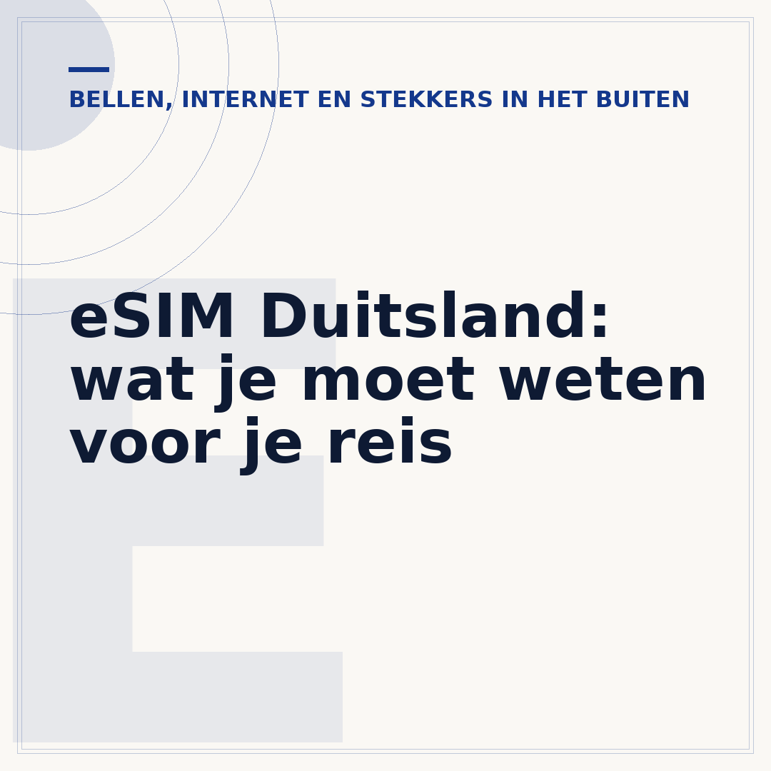 eSIM Duitsland: wat je moet weten voor je reis