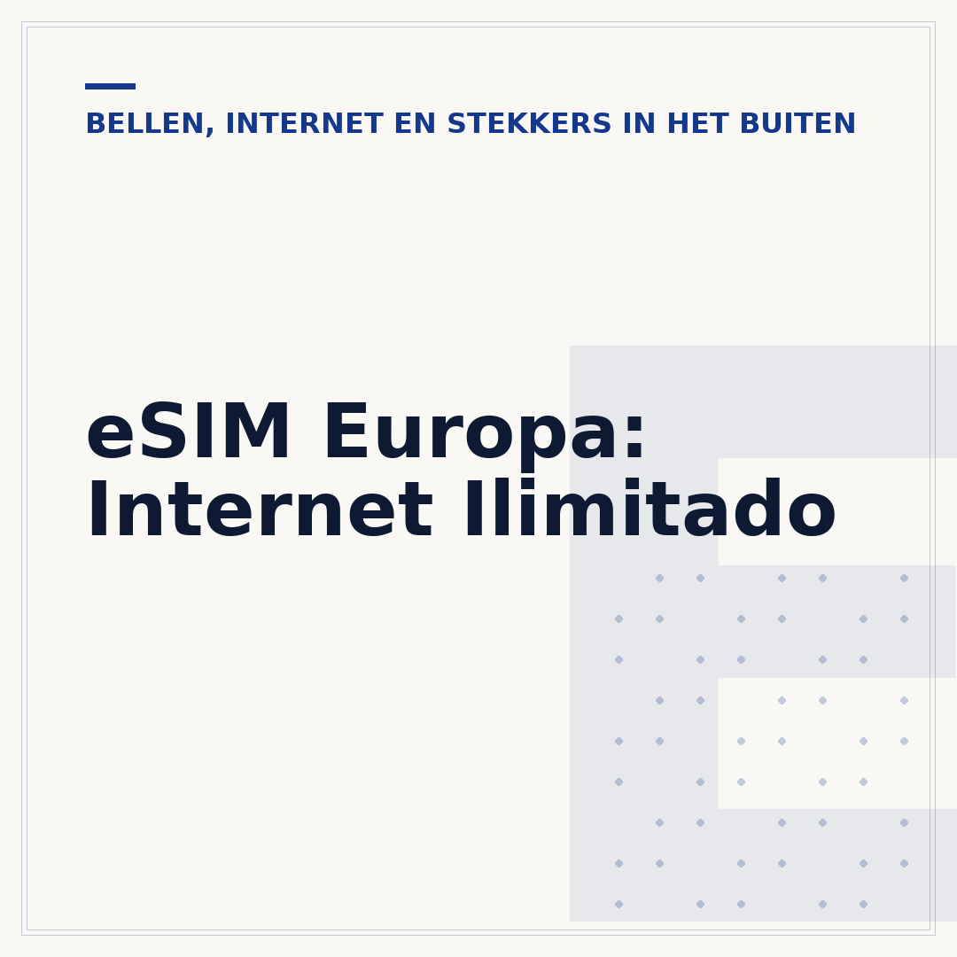 eSIM Europa: Internet Ilimitado