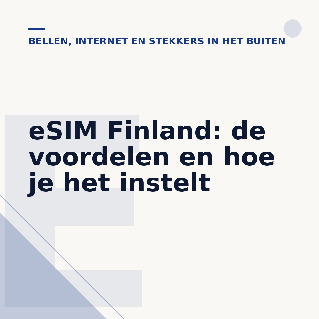 eSIM Finland: de voordelen en hoe je het instelt