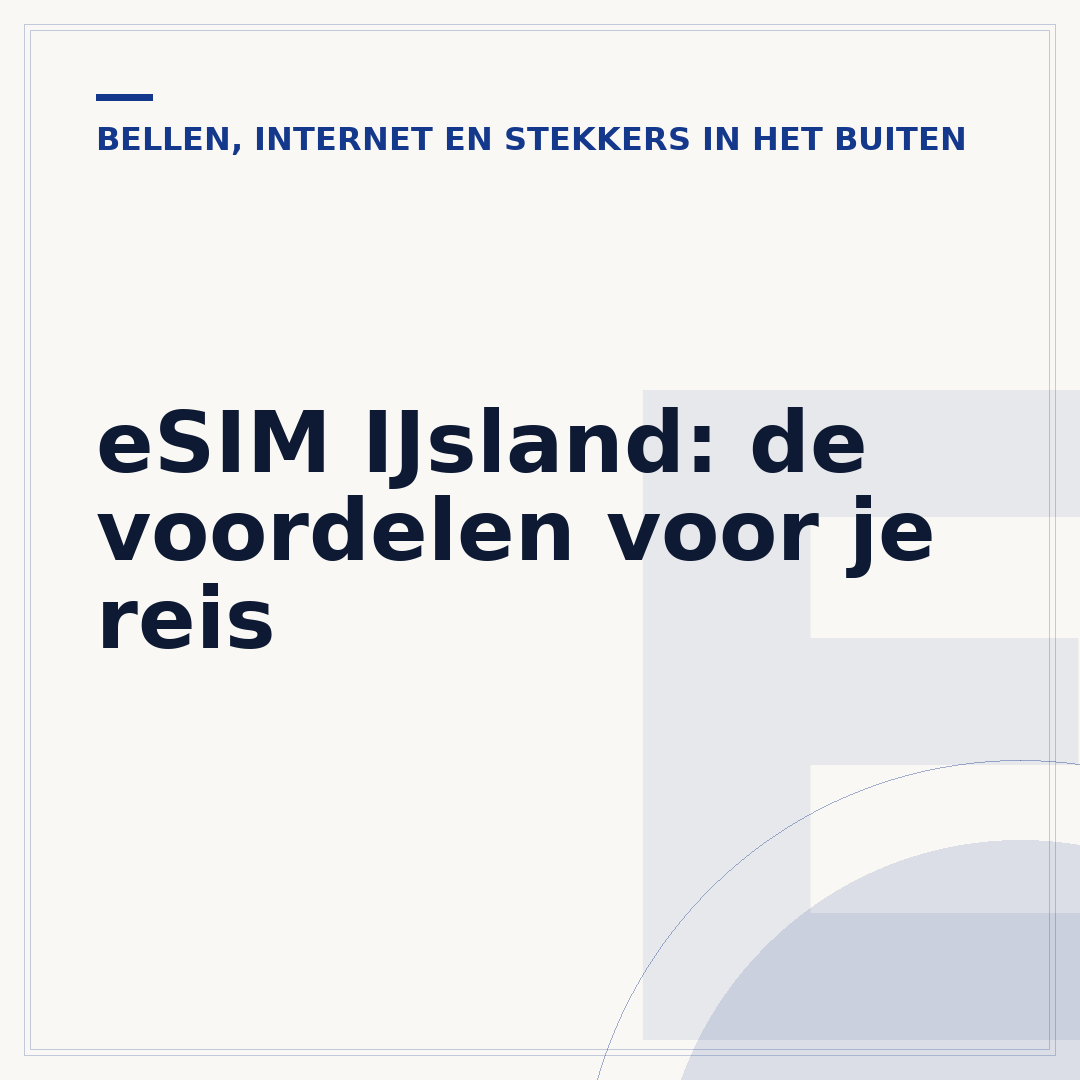 eSIM IJsland: de voordelen voor je reis