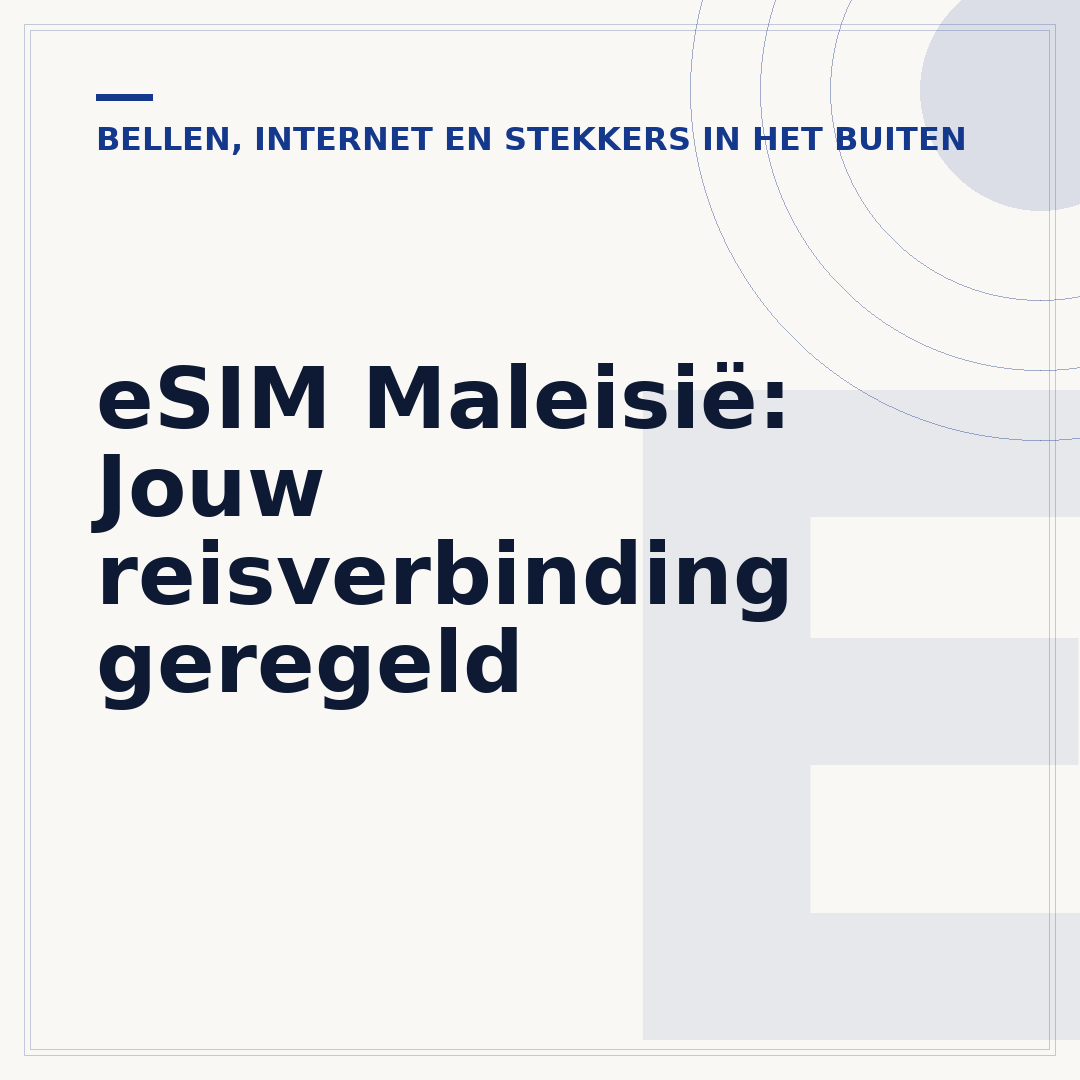 eSIM Maleisië: Jouw reisverbinding geregeld