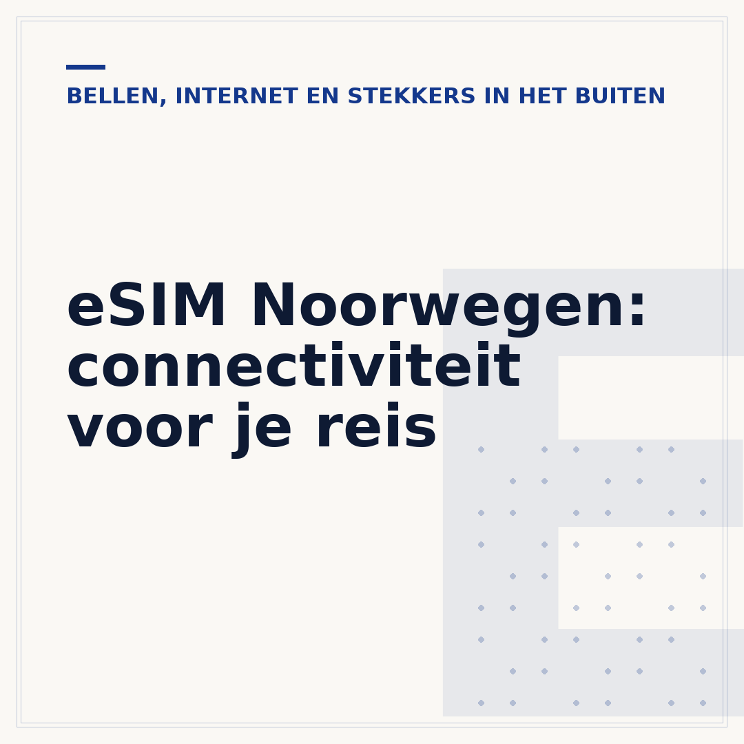 eSIM Noorwegen: connectiviteit voor je reis