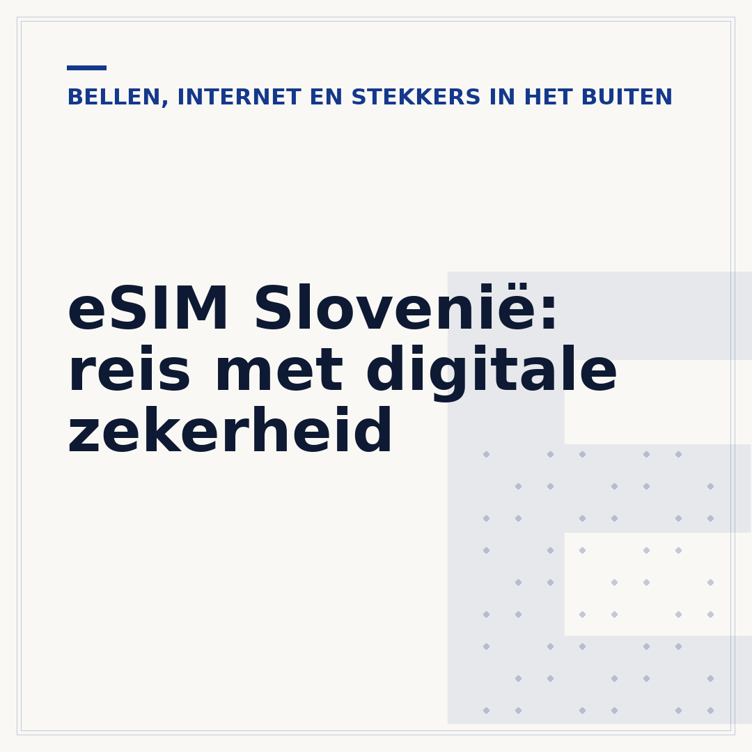 eSIM Slovenië: reis met digitale zekerheid