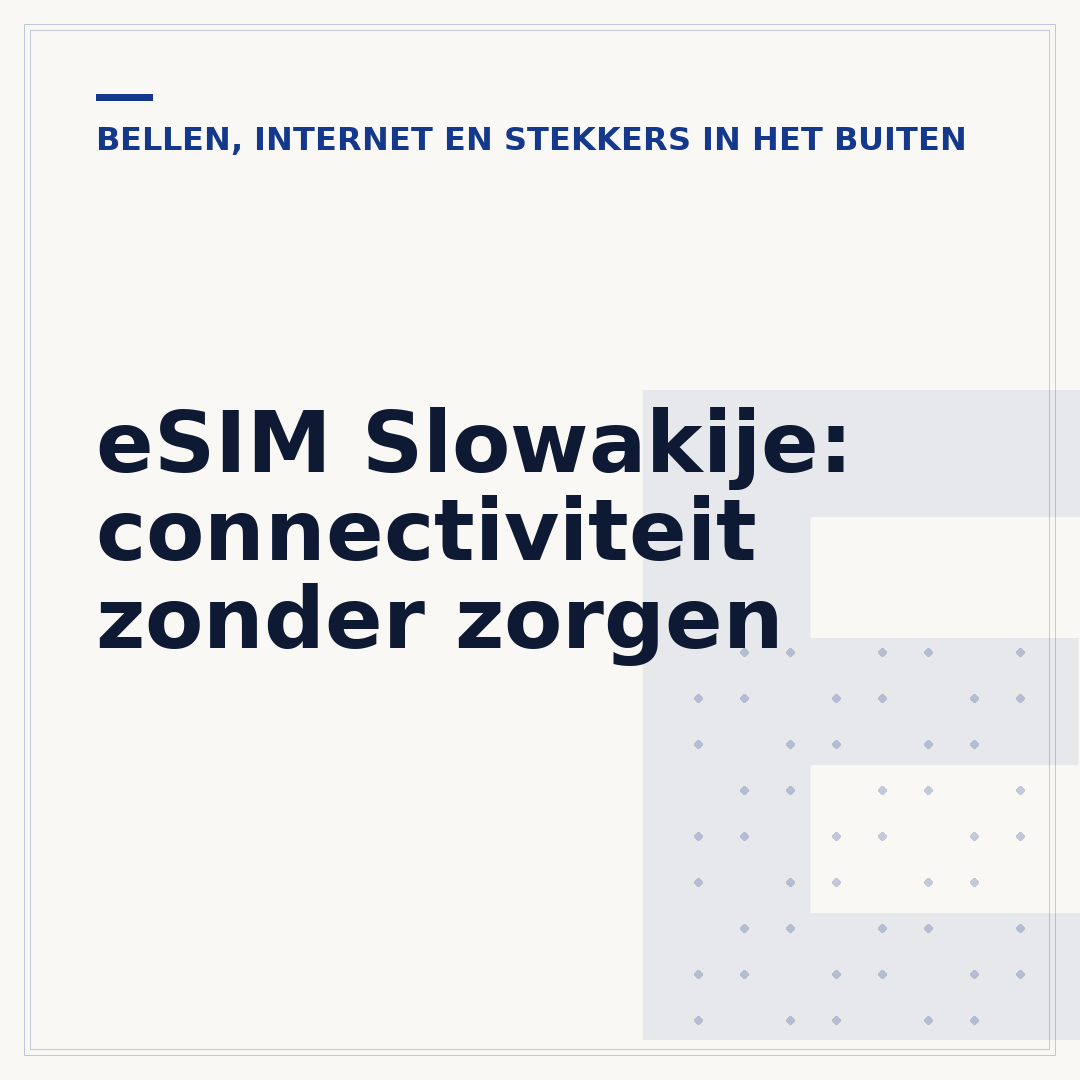eSIM Slowakije: connectiviteit zonder zorgen