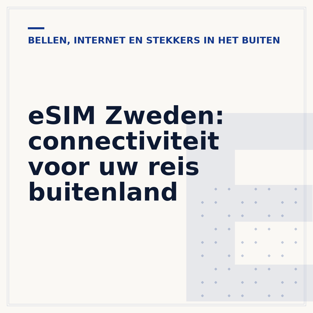 eSIM Zweden: connectiviteit voor uw reis buitenland