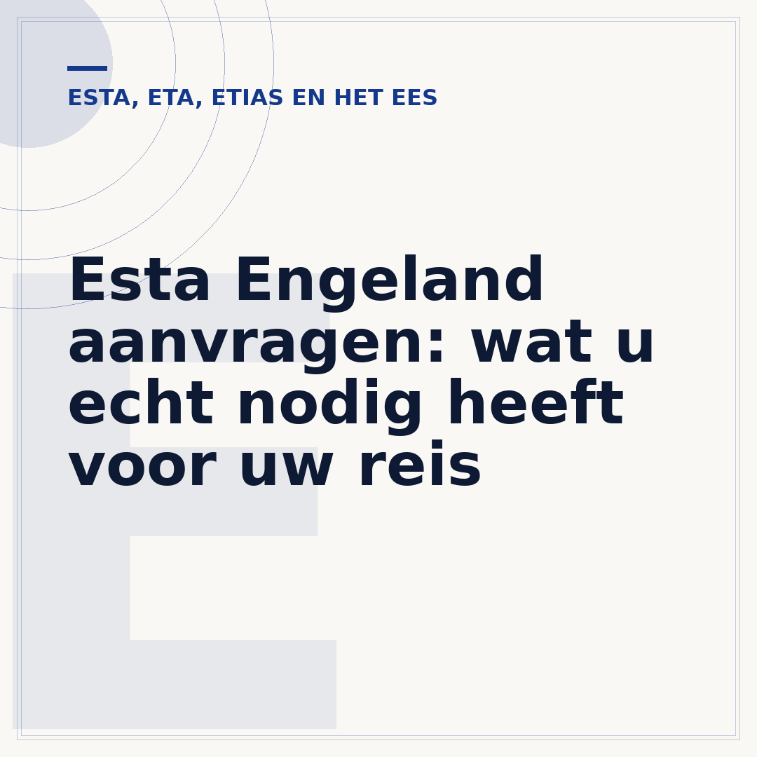 Esta Engeland aanvragen: wat u echt nodig heeft voor uw reis