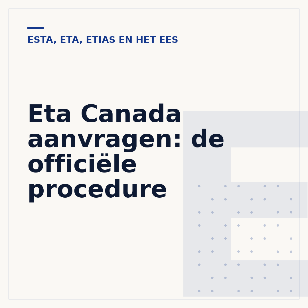 Eta Canada aanvragen: de officiële procedure