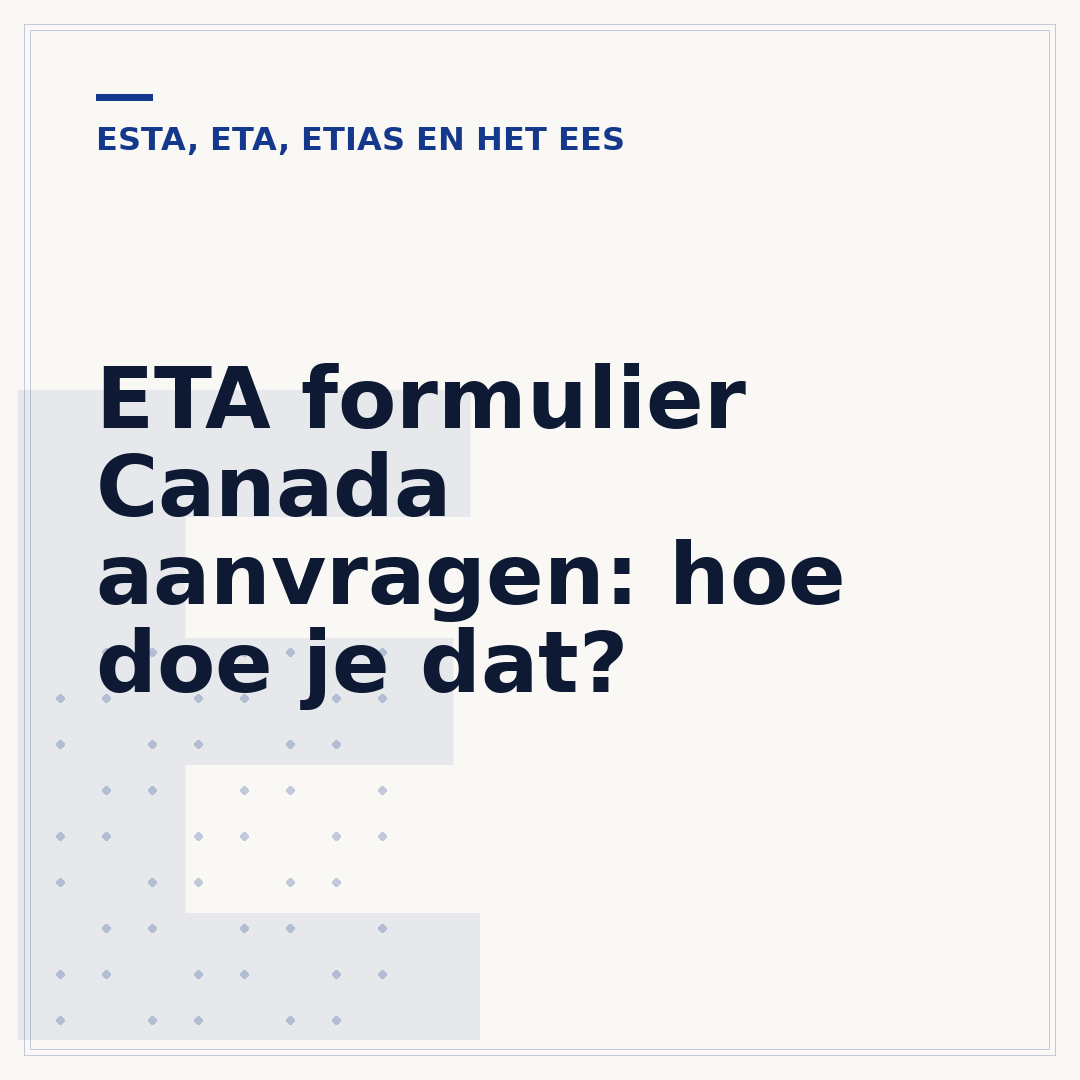 ETA formulier Canada aanvragen: hoe doe je dat?
