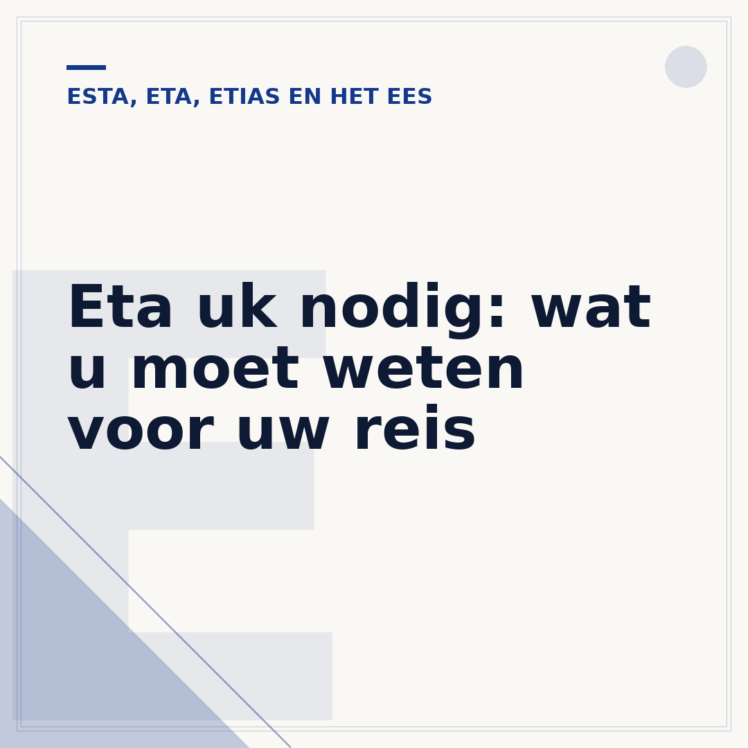 Eta uk nodig: wat u moet weten voor uw reis