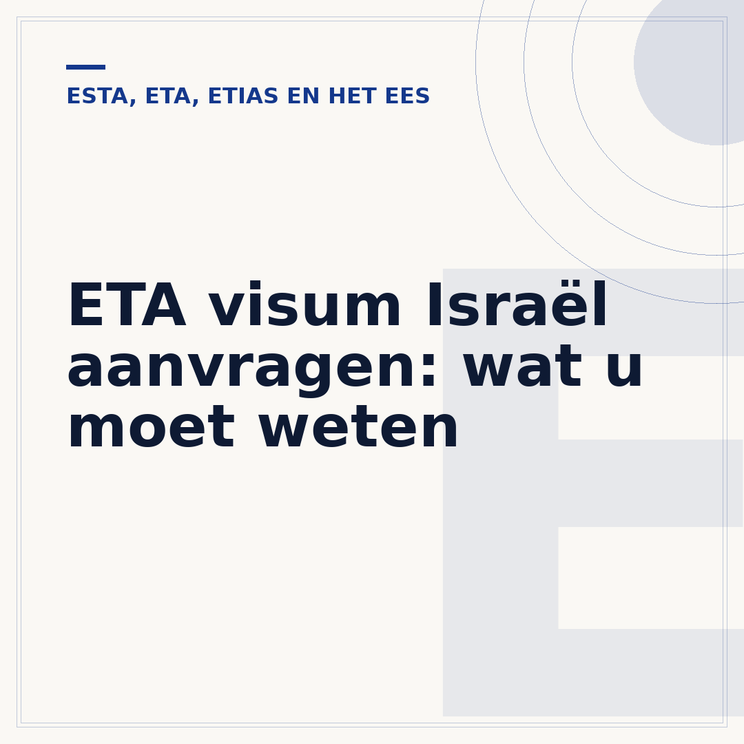 ETA visum Israël aanvragen: wat u moet weten