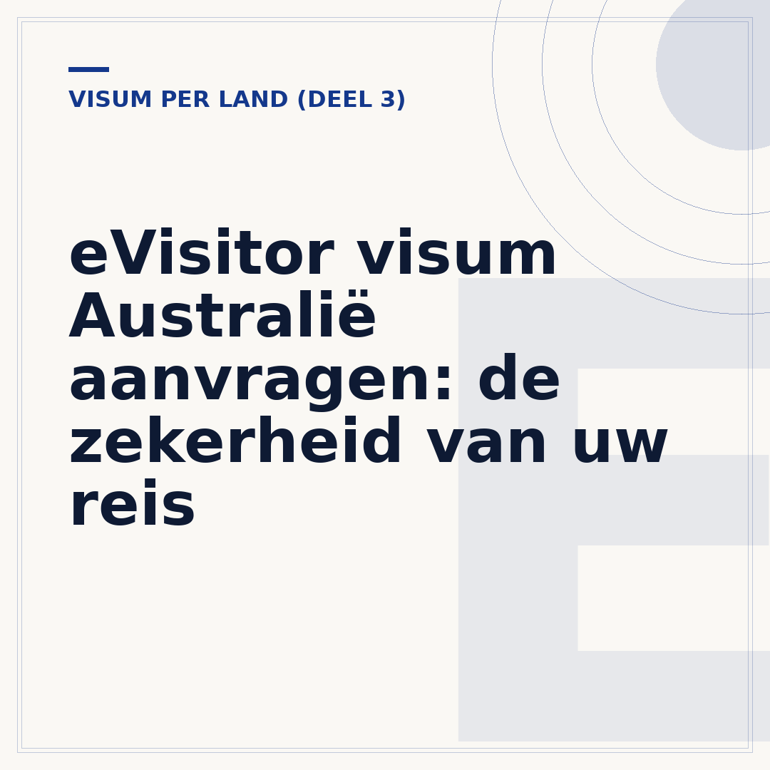 eVisitor visum Australië aanvragen: de zekerheid van uw reis