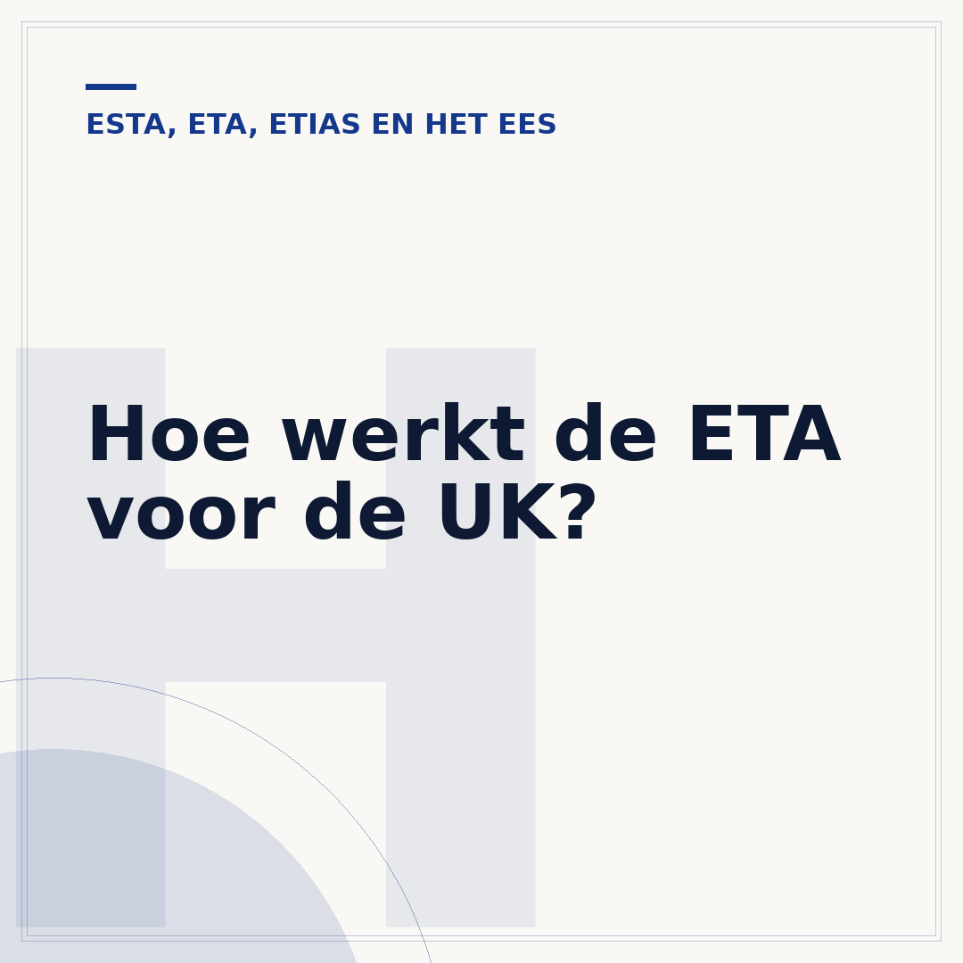 Hoe werkt de ETA voor de UK?