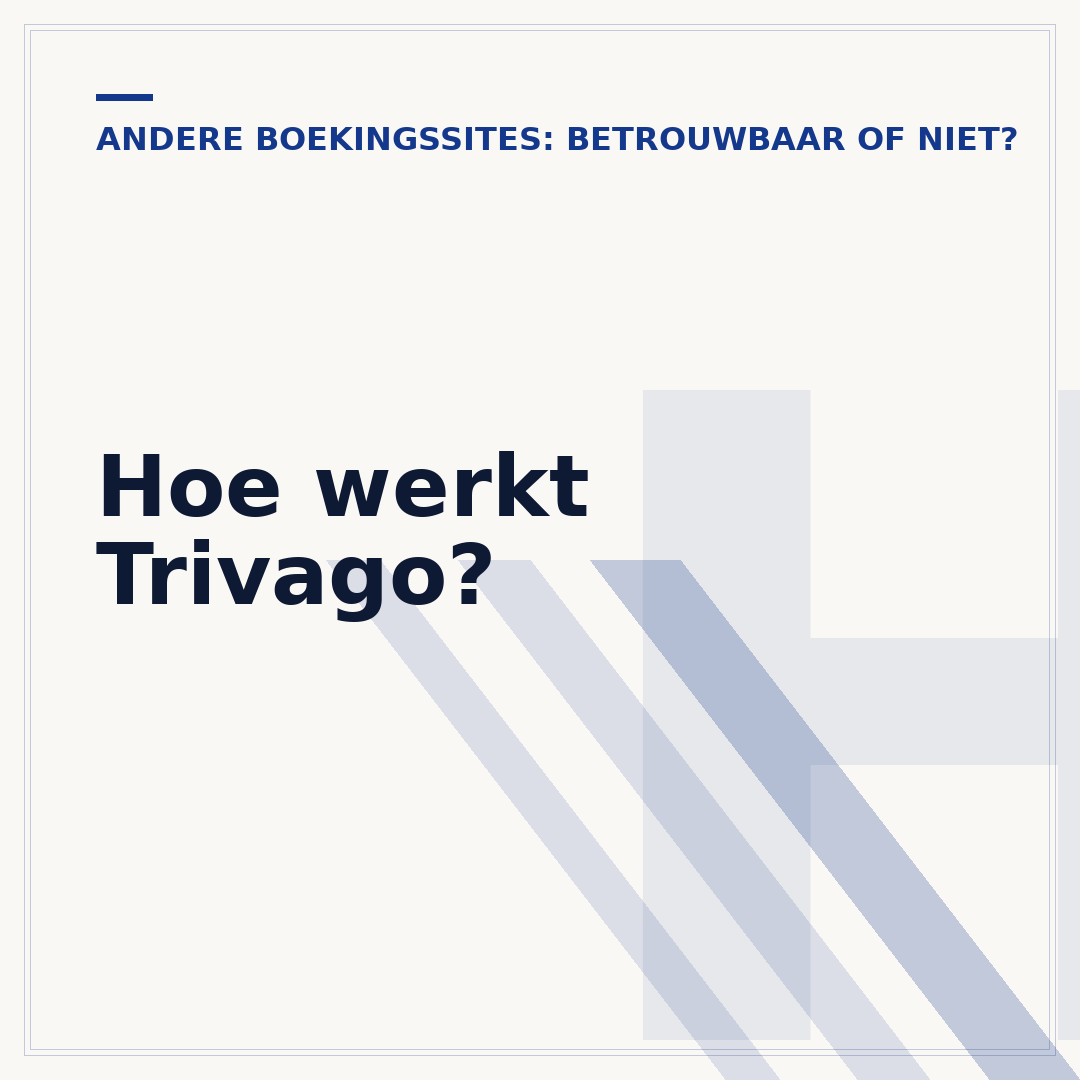 Hoe werkt Trivago?