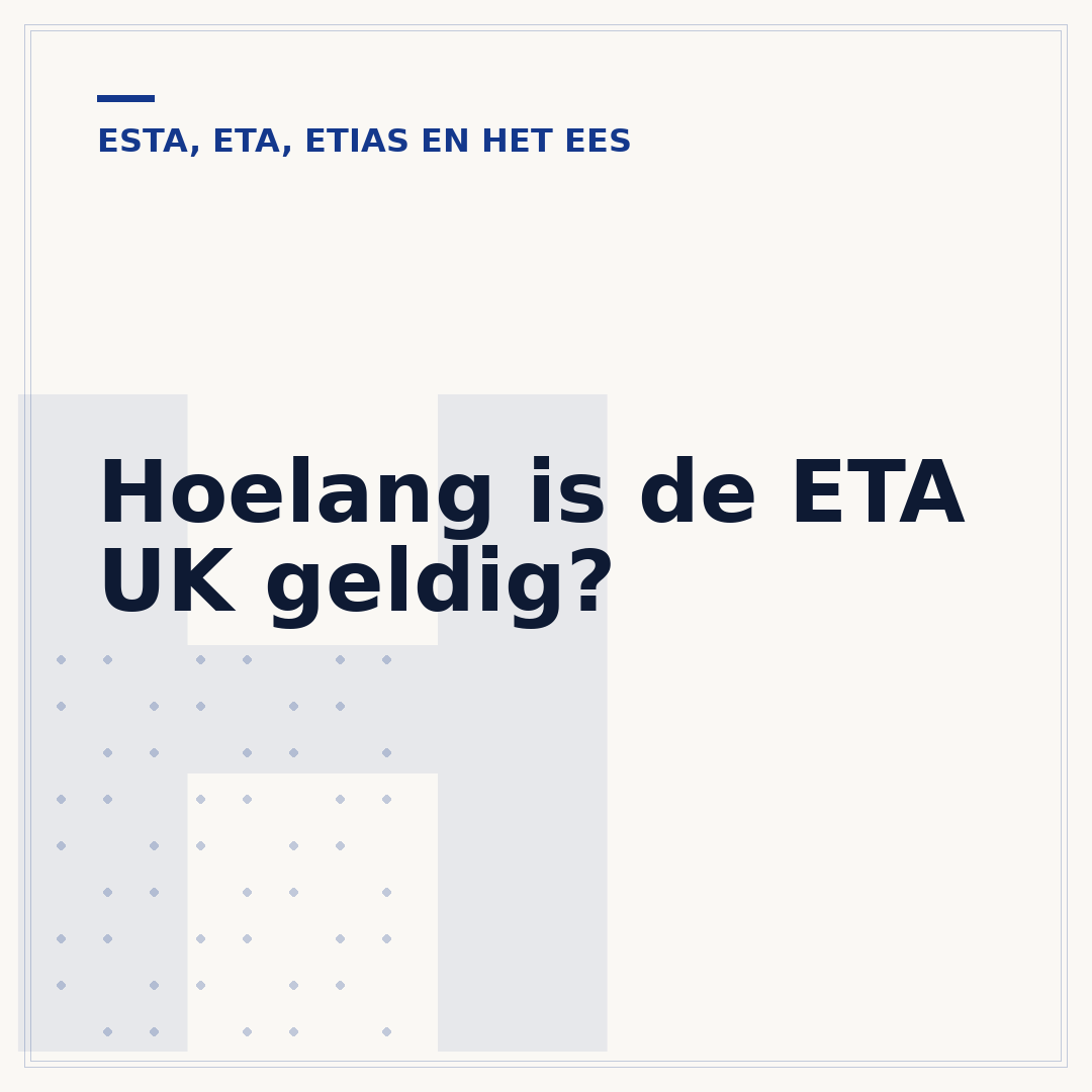 Hoelang is de ETA UK geldig?