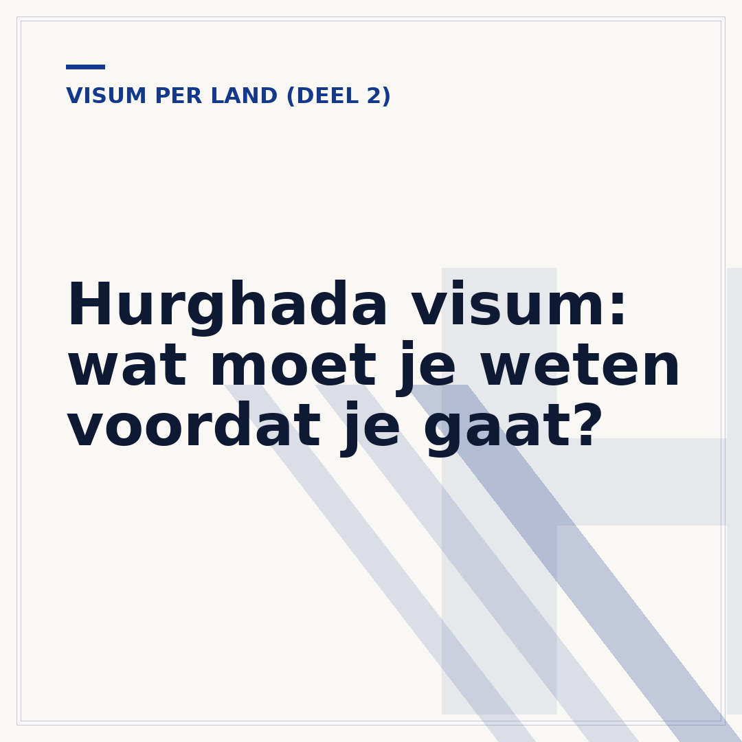 Hurghada visum: wat moet je weten voordat je gaat?