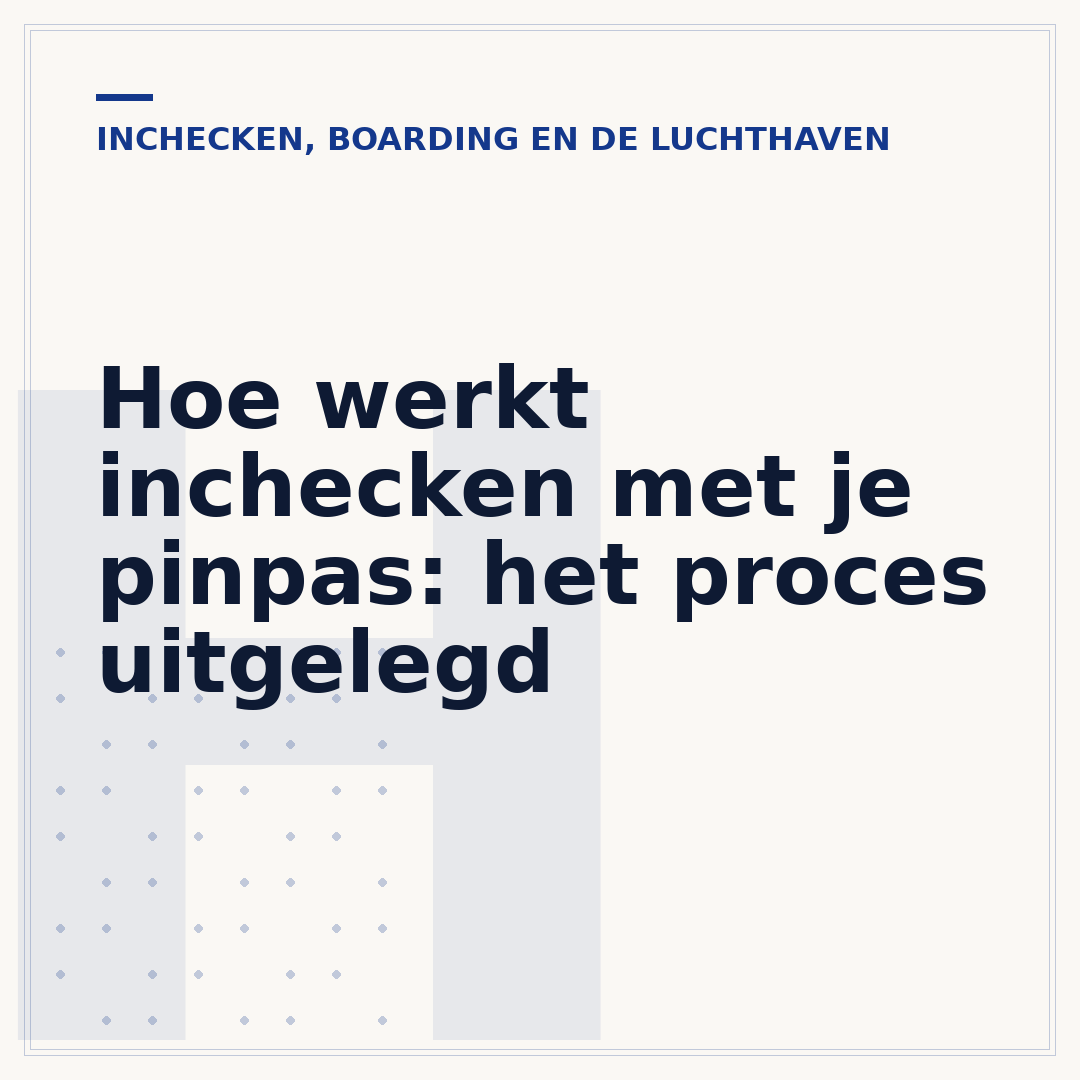 Hoe werkt inchecken met je pinpas: het proces uitgelegd