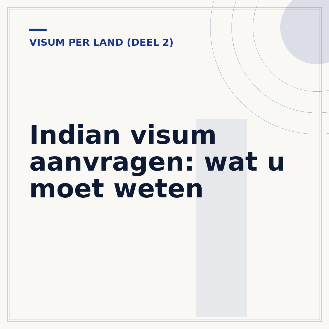 Indian visum aanvragen: wat u moet weten