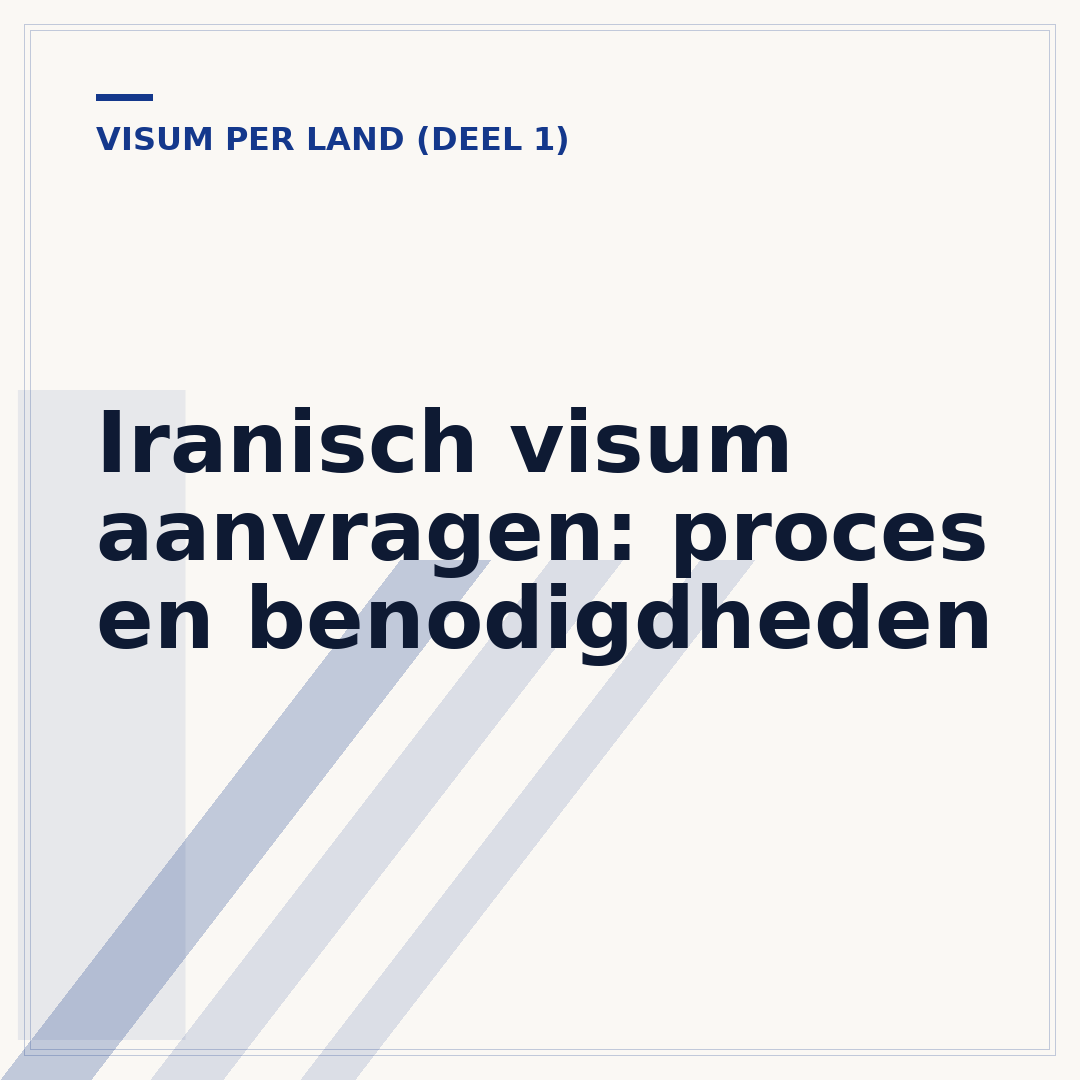 Iranisch visum aanvragen: proces en benodigdheden