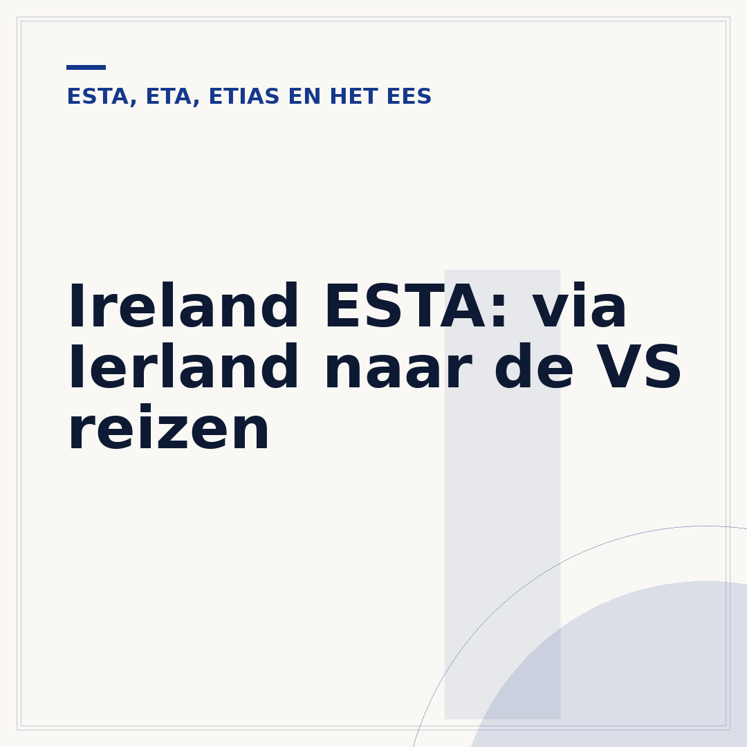 Ireland ESTA: via Ierland naar de VS reizen