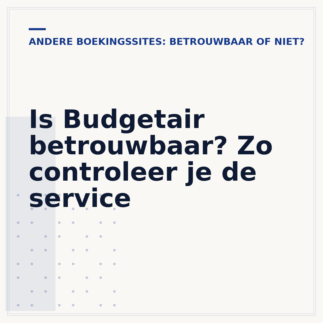 Is Budgetair betrouwbaar? Zo controleer je de service