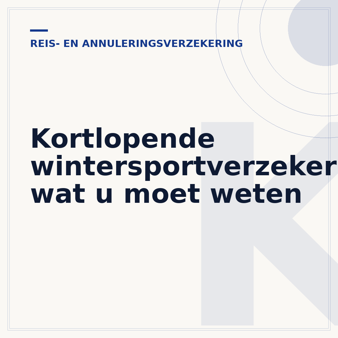 Kortlopende wintersportverzekering: wat u moet weten