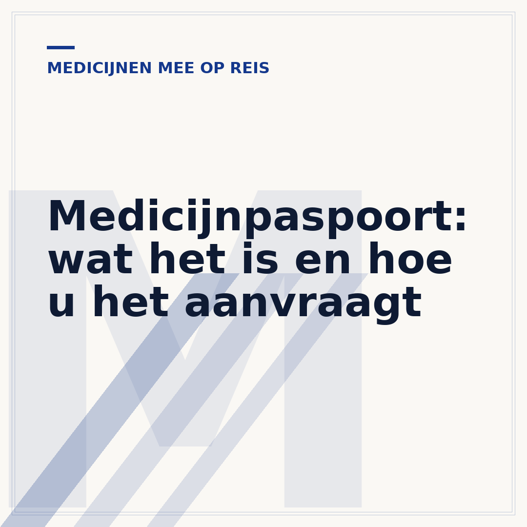 Medicijnpaspoort: wat het is en hoe u het aanvraagt