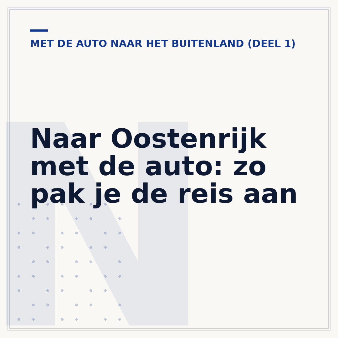 Naar Oostenrijk met de auto: zo pak je de reis aan