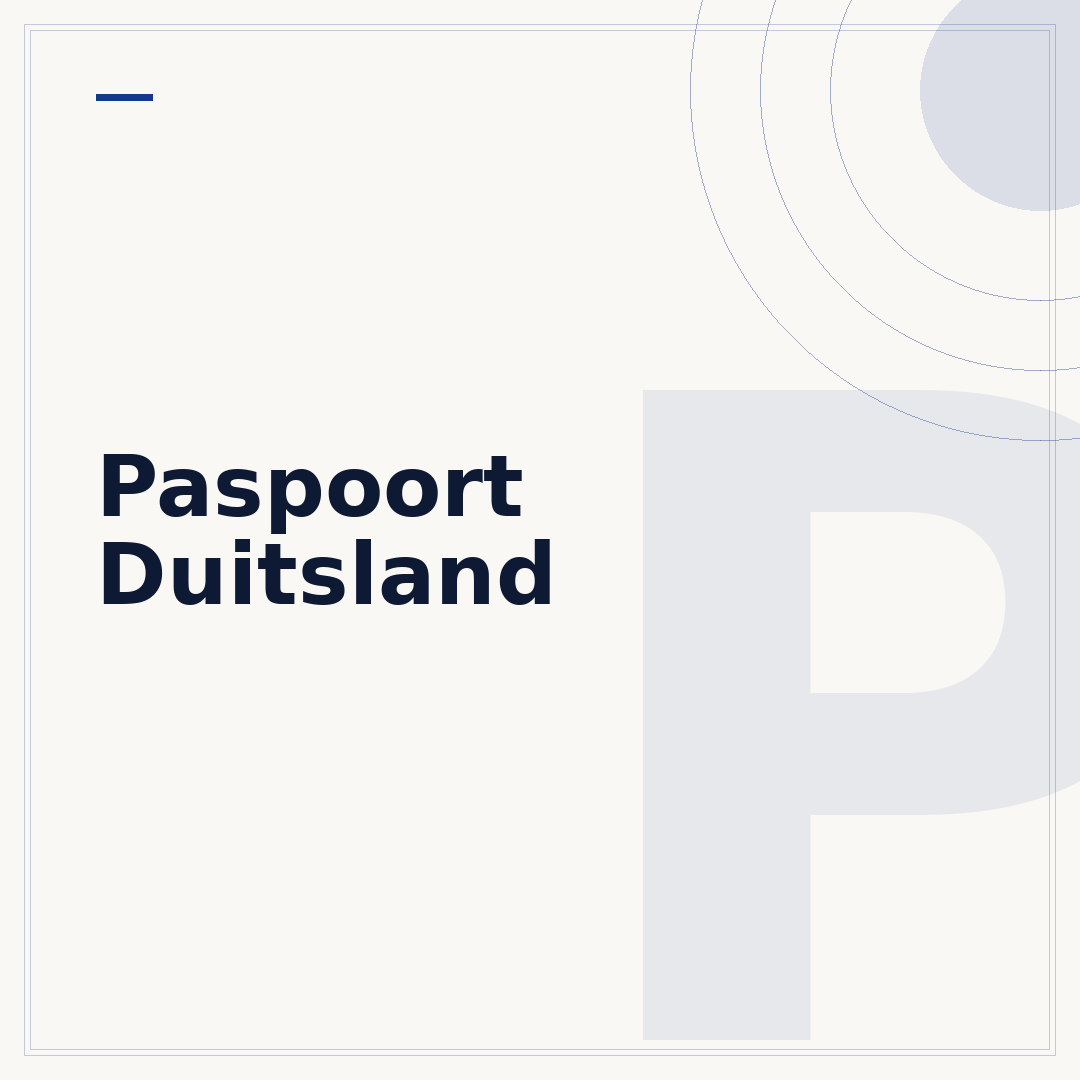 Paspoort Duitsland