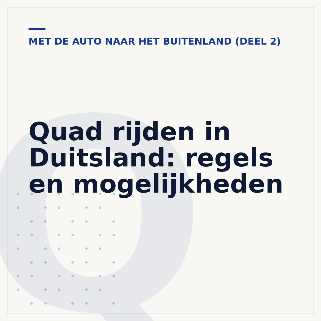 Quad rijden in Duitsland: regels en mogelijkheden