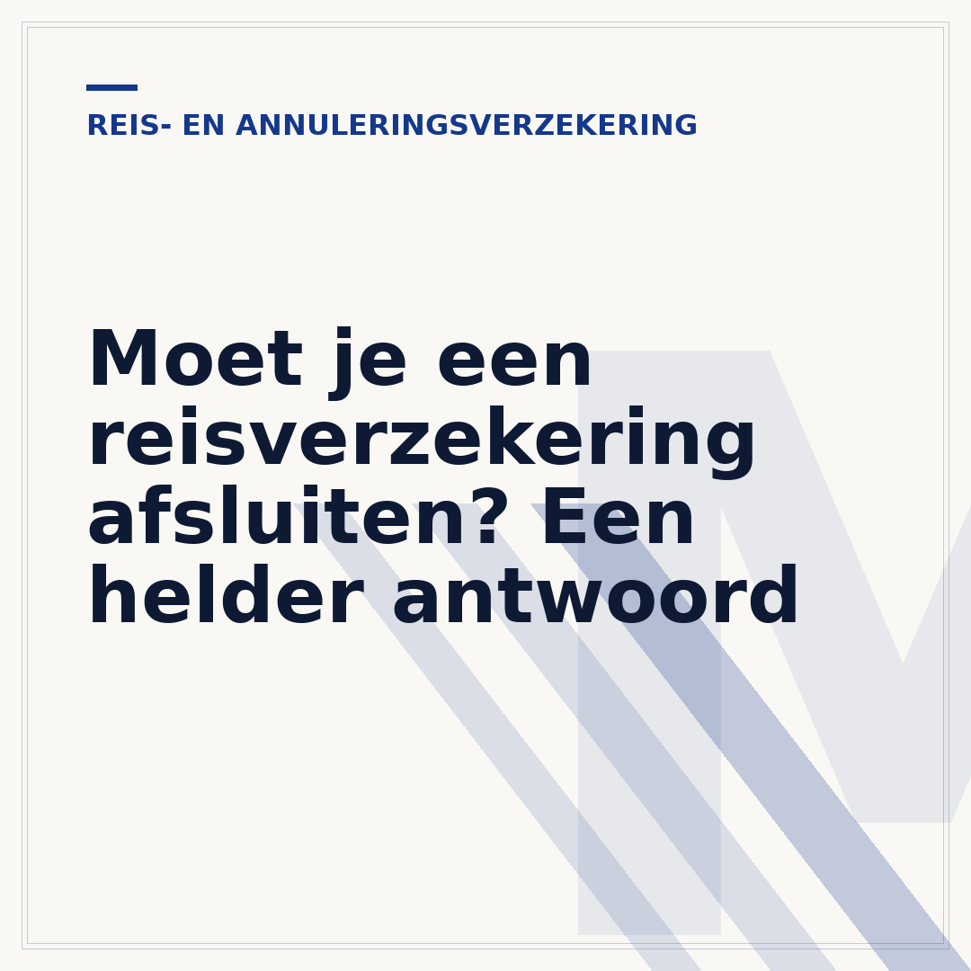 Moet je een reisverzekering afsluiten? Een helder antwoord