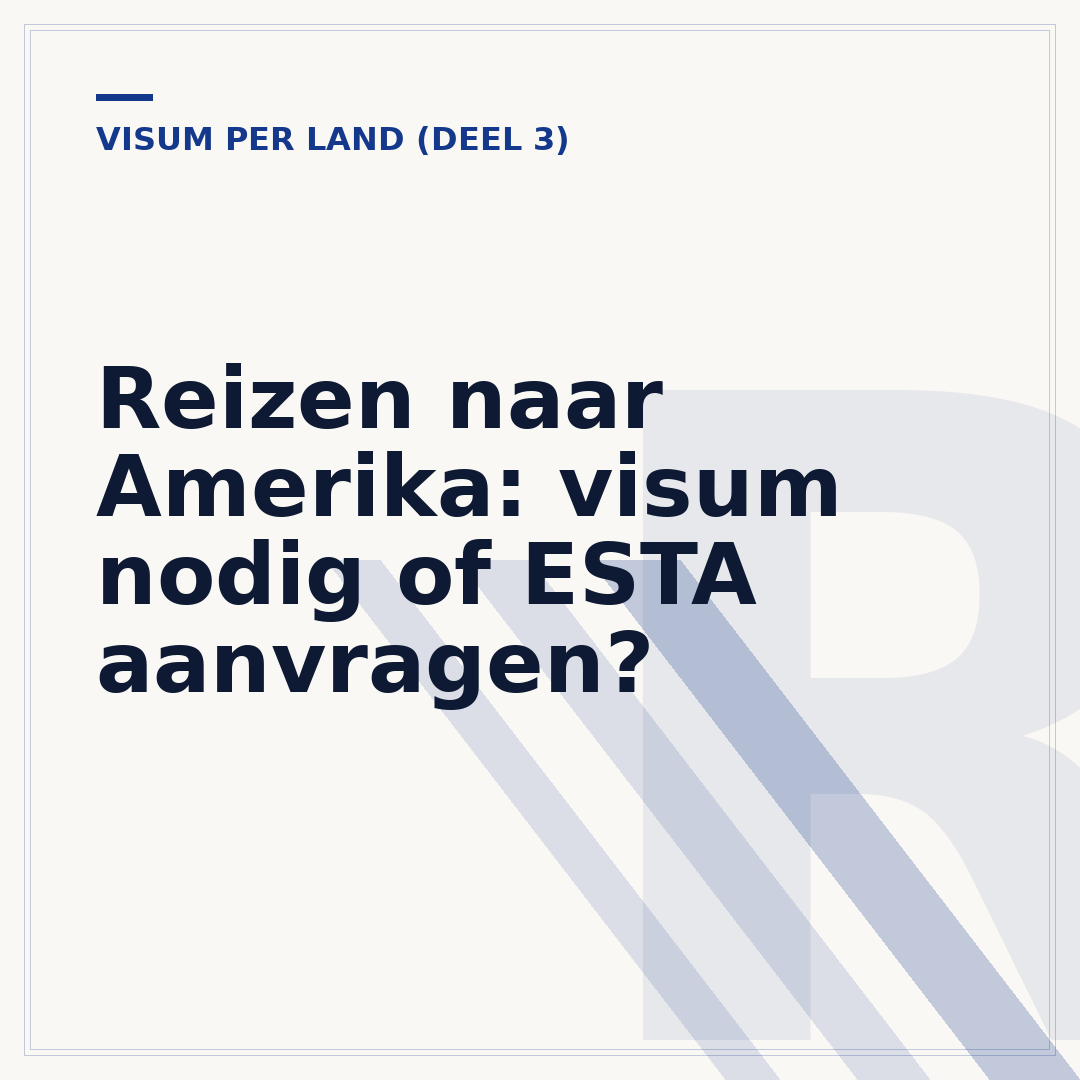 Reizen naar Amerika: visum nodig of ESTA aanvragen?