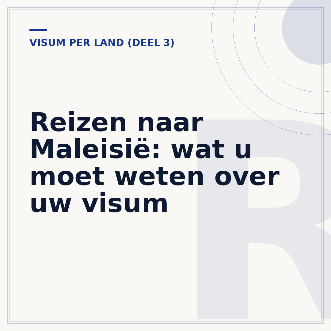 Reizen naar Maleisië: wat u moet weten over uw visum