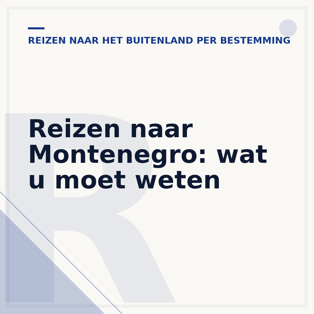 Reizen naar Montenegro: wat u moet weten