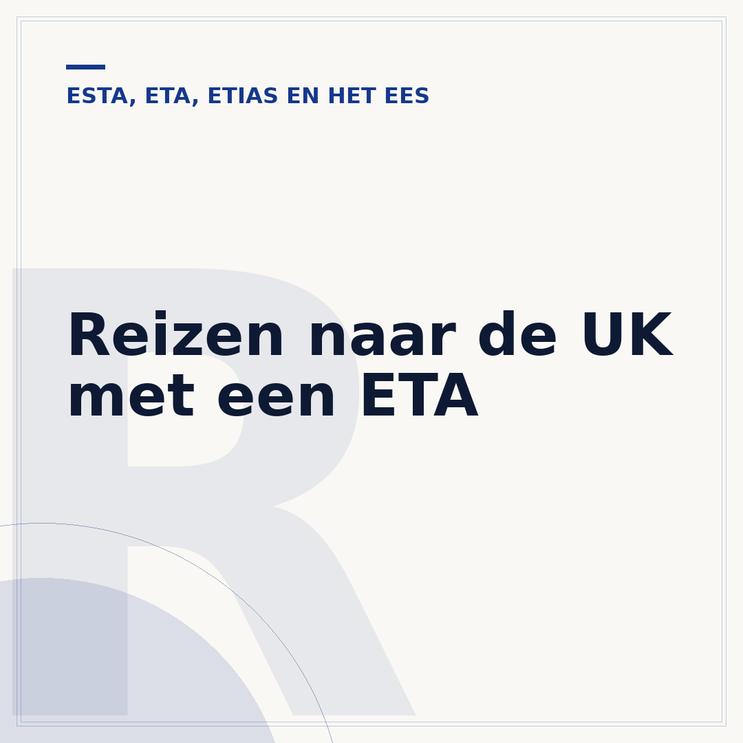 Reizen naar de UK met een ETA