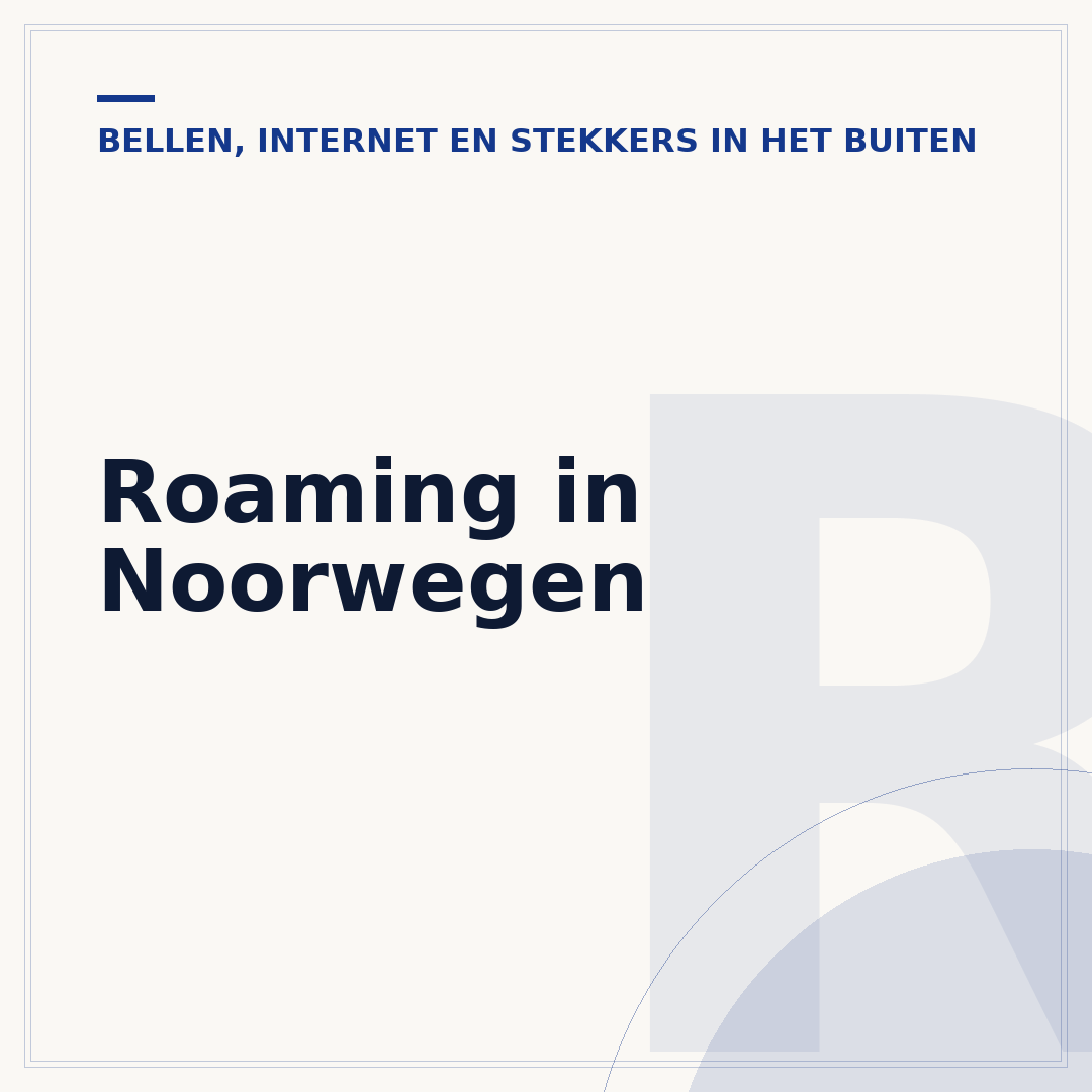 Roaming in Noorwegen