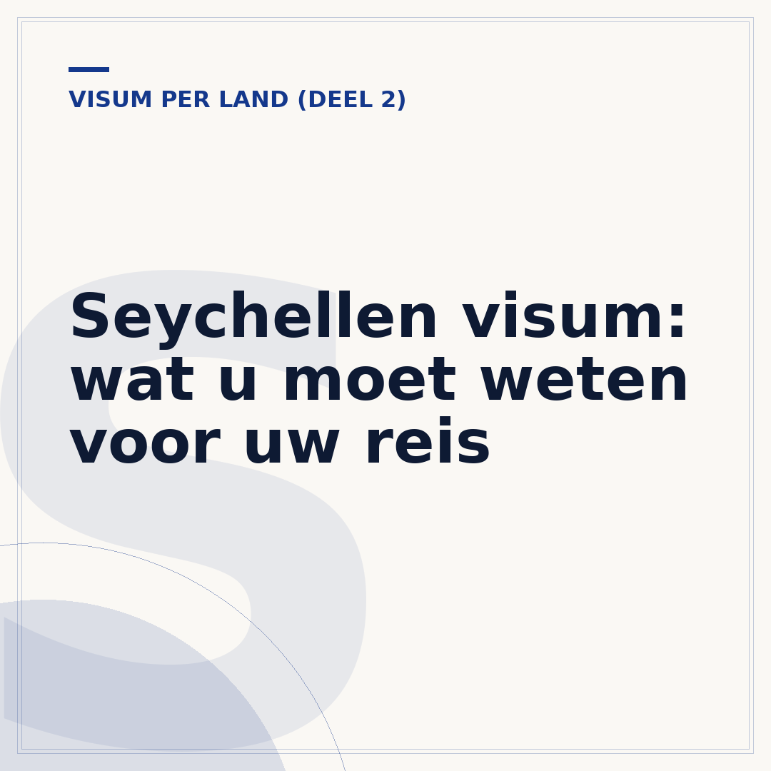 Seychellen visum: wat u moet weten voor uw reis